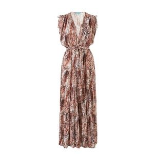 EUC Melissa Odabash Aria Snake Print Maxi Dress